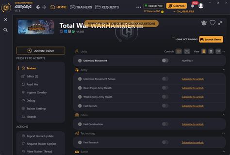 cheat happens warhammer 3.